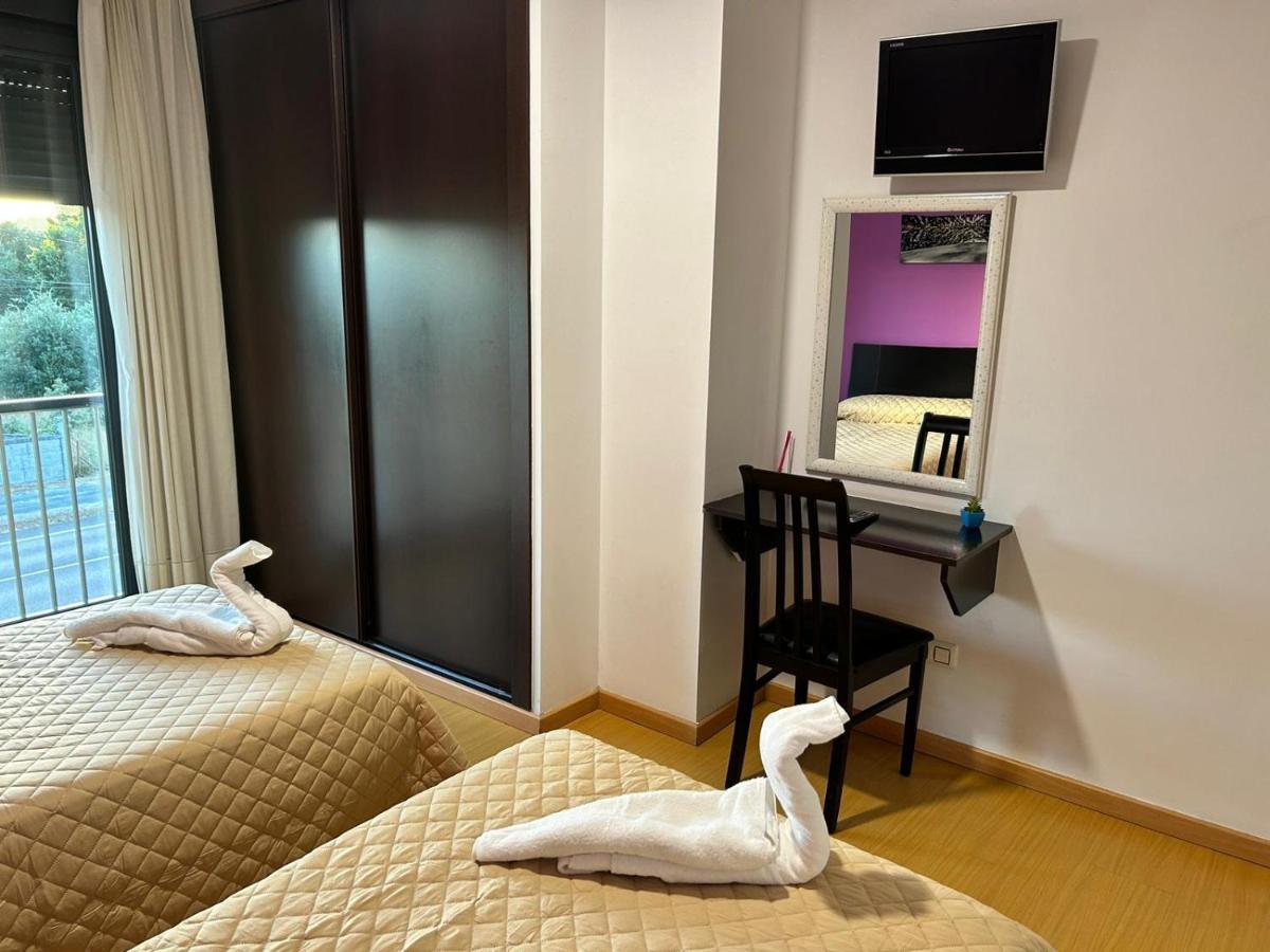 Hostal Restaurante Aqua Оренсе Экстерьер фото